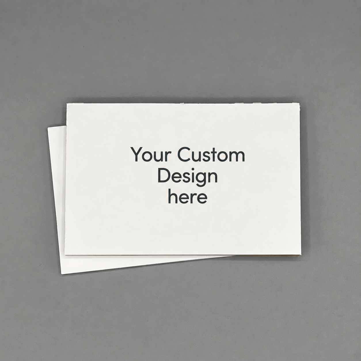 Small Pads (Landscape- 4.25W x 2.75H) — Custom: blank pads with “Your Custom Design here”